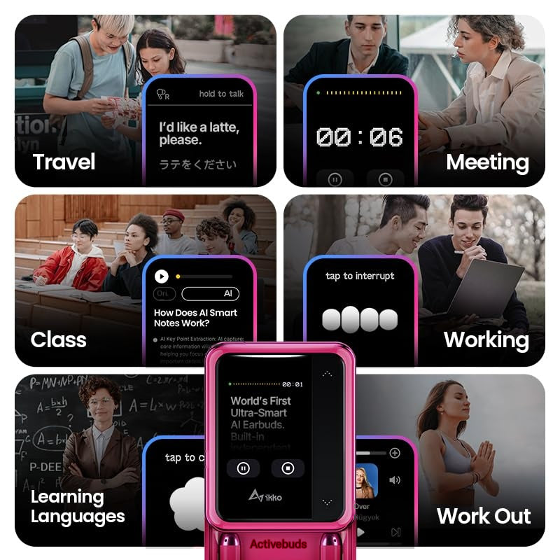 🔥Ikko AI Headphones🤖, Official Authenticity Guarantee😮, Insider Price Grab it!👍👍