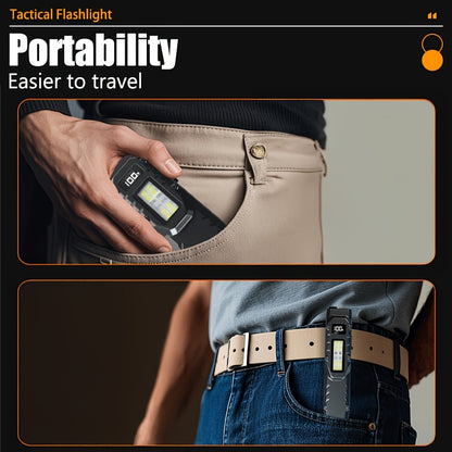 EDC Újratölthető Zseblámpa