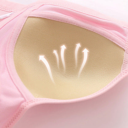 🔥2025 új stílusú elülső gombos légáteresztő és bőrbarát pamut melltartó [1+1 ingyen]