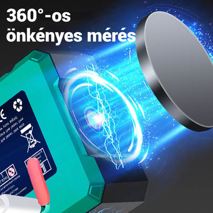 Mágneses digitális szögmérő elektronikus lézerrel