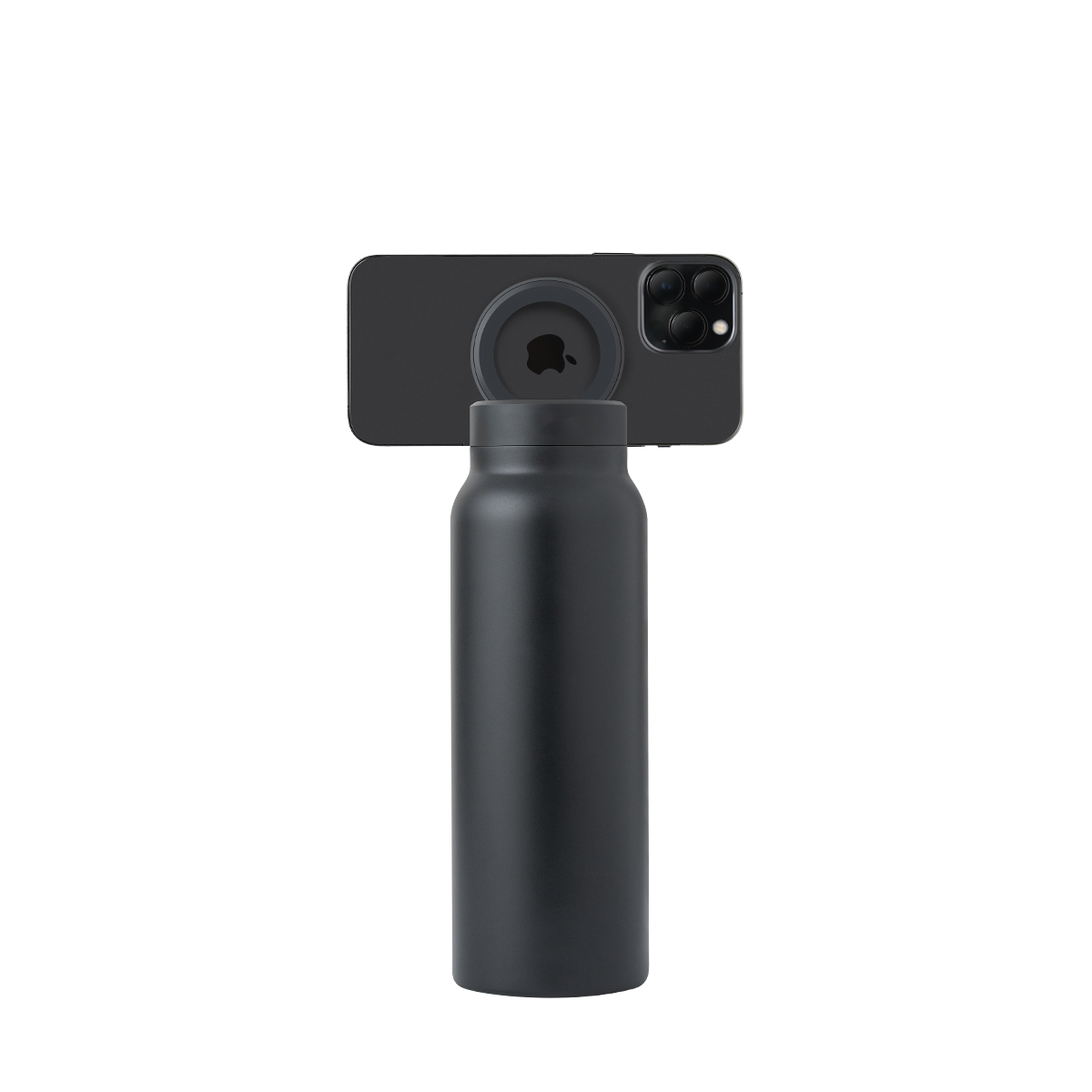 A vizes palack, amely mágnesesen tartja a telefont + ingyenes mágneses erősítő gyűrű