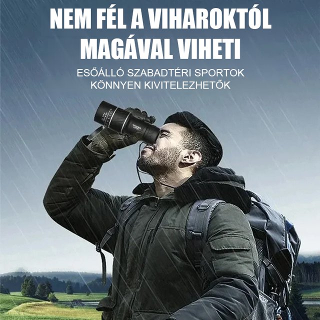 Egyszemes HD éjjellátó távcső