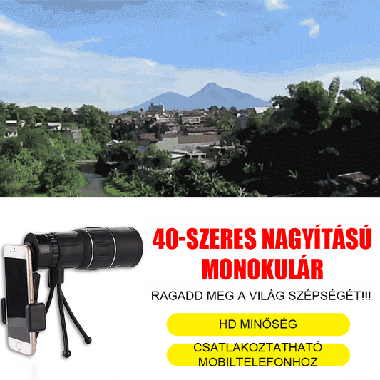 Egyszemes HD éjjellátó távcső