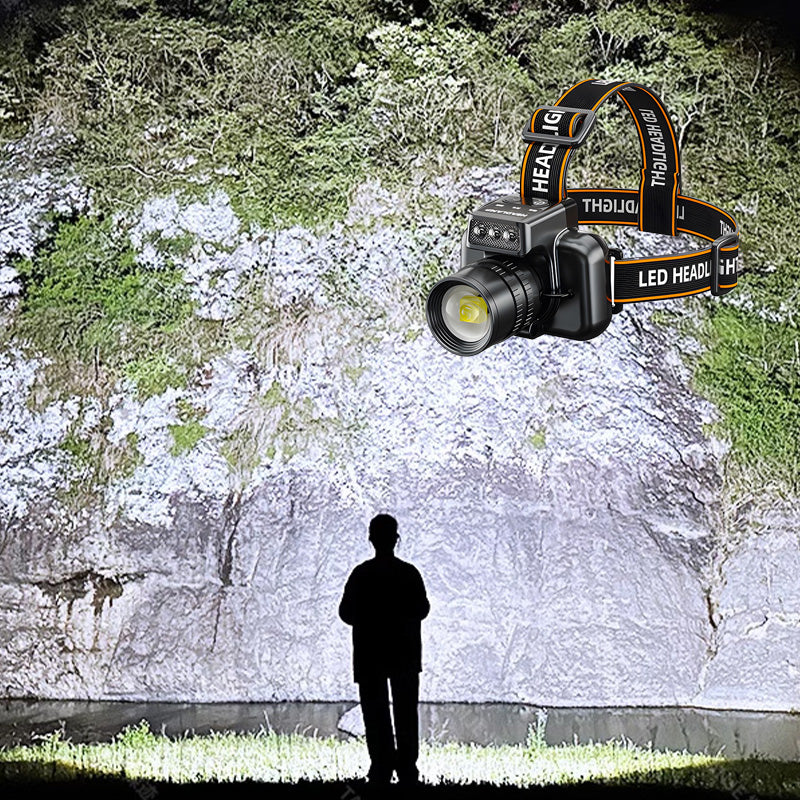 🔥 Erőteljes, rendkívül hosszú élettartamú fejlámpa