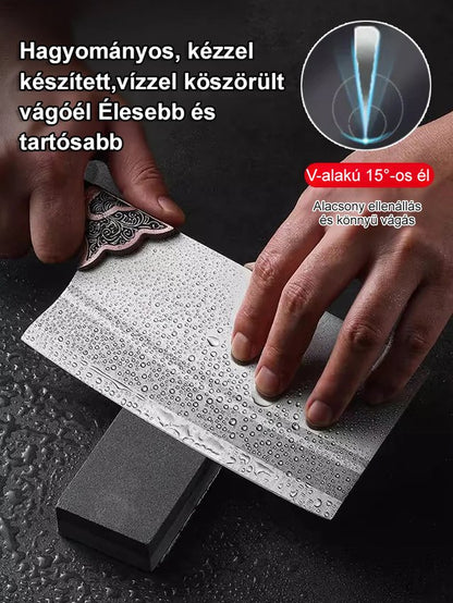 Fading rendkívül éles rozsdamentes acél csúcsú konyhakés HB