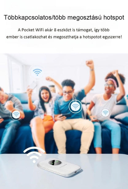 👍 Ingyenes WIFI a világ minden táján 🚀 Ultragyors 5G hálózat 🌏 3000 GB forgalom havonta 🆓 Nincs havidíj 🆓 Nincs szerződés 🆓 Nincs szükség SIM-kártyára.