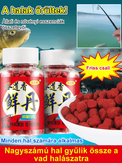 [Halfogás másodpercek alatt] Friss csali részecskék állati fehérjéből