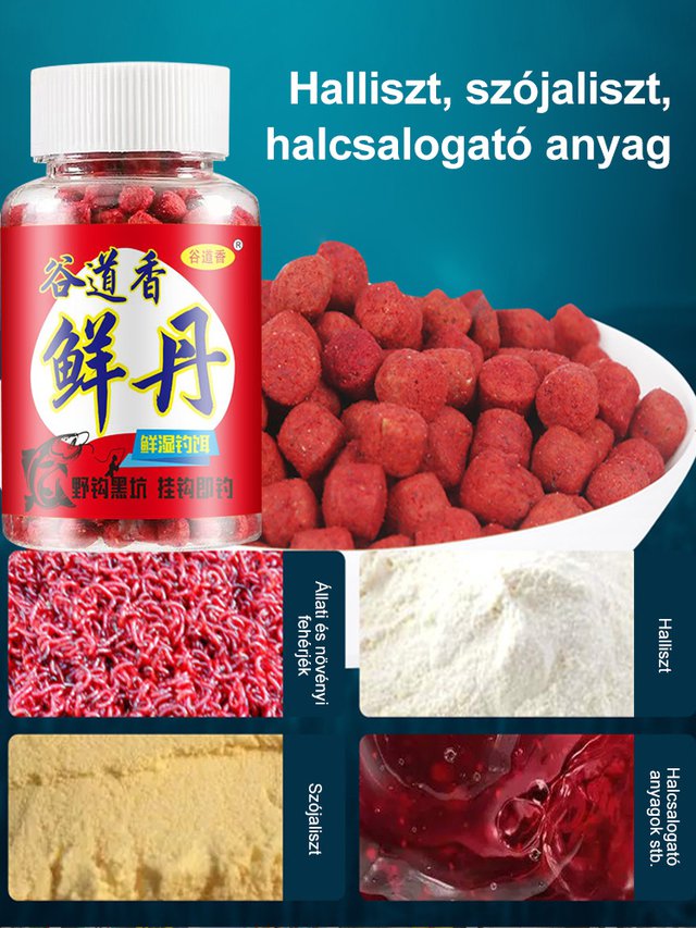 [Halfogás másodpercek alatt] Friss csali részecskék állati fehérjéből