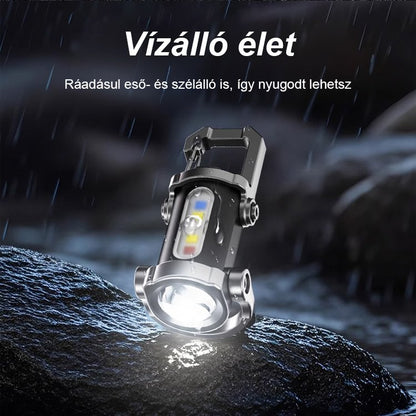 【Három az egyben többfunkciós】SOS vészhelyzeti lámpa zseblámpa