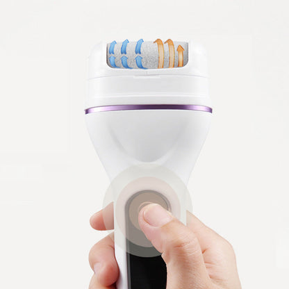 Hordozható elektromos lábkeményedés-eltávolító