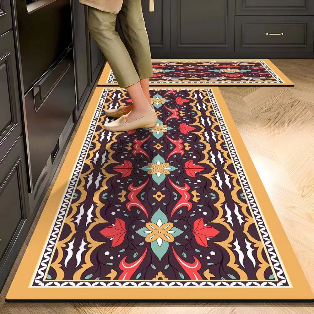 💥💥Hosszú, kovaalga sárszőnyeg, szuper nedvszívó, csúszásgátló és szennyeződés-taszító