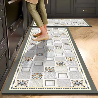 💥💥Hosszú, kovaalga sárszőnyeg, szuper nedvszívó, csúszásgátló és szennyeződés-taszító