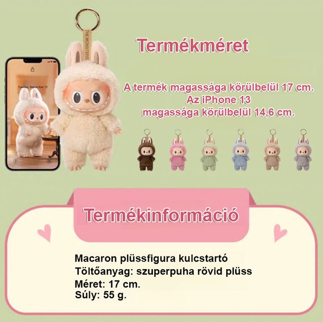 LABUBU Plüssfigurák 🧸