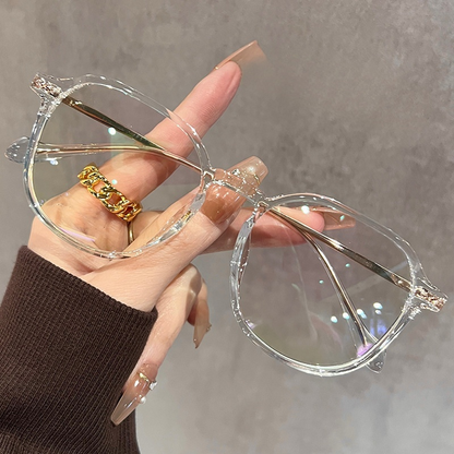 Divatos, ultra-tiszta, nagy keretes olvasószemüveg