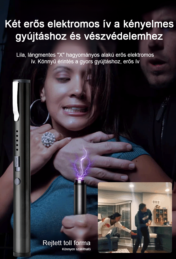 „Német Biztonsági Cég” toll zseblámpa