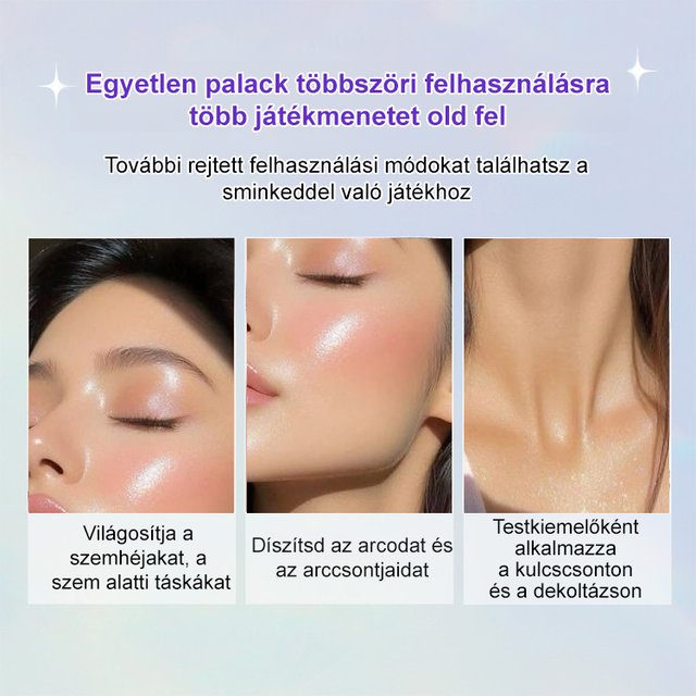 【Sellő könnycsepp】gyémántfényű fókuszpont görgős kiemelő folyadék