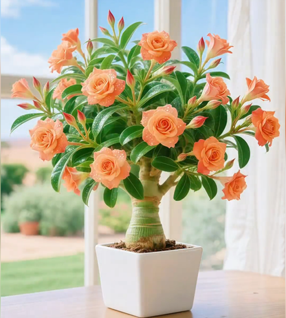 🌵 Sivatagi rózsa – egzotikus virágok, természetes szépség! 🌺✨