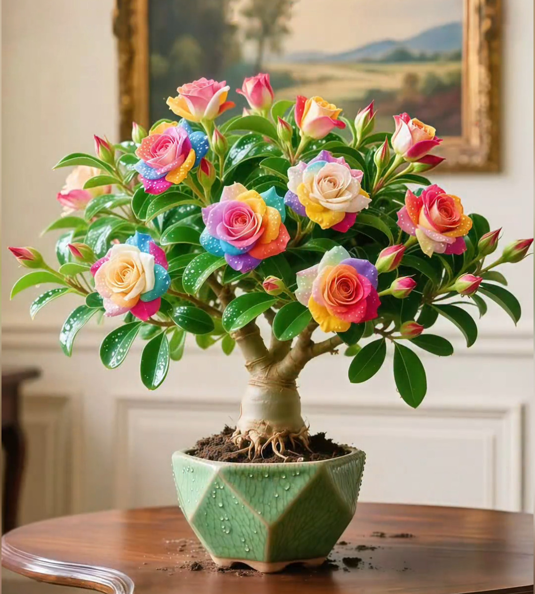 🌵 Sivatagi rózsa – egzotikus virágok, természetes szépség! 🌺✨