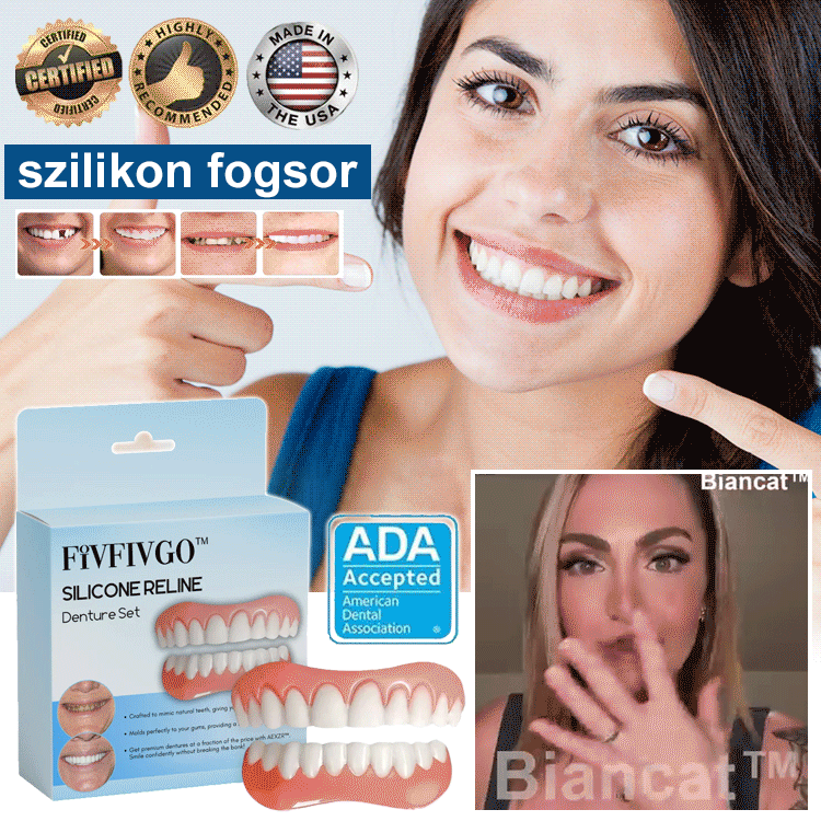 Tökéletes Mosoly Fogpótlás Készlet