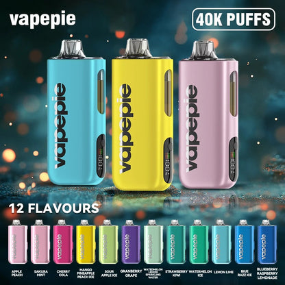 VAPEPIE Max 40000 PUFFS - A világ első ultravékony, nagy kapacitású vapeja