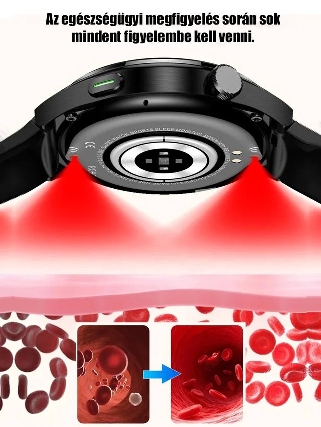 WATCH4PRO Űrkutatás kerek képernyős okosóra