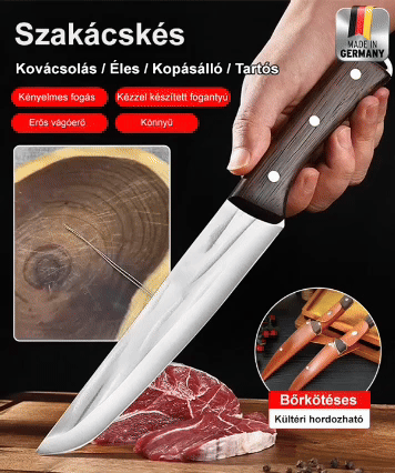 Németországból importált kiváló minőségű csontozó kés
