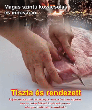 Németországból importált kiváló minőségű csontozó kés